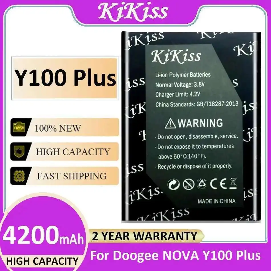 

4200Mah Mobile Phone Battery For Doogee Nova Y100 Plus Good Low-Temperature Performance