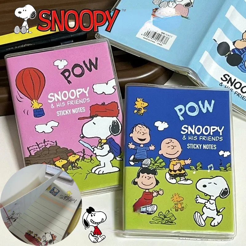 Snoopy A7 Mini Notebook Portable Pocket Notepad Memo Diary Planner Writing Paper for Students Sketchbook School Office Supplies