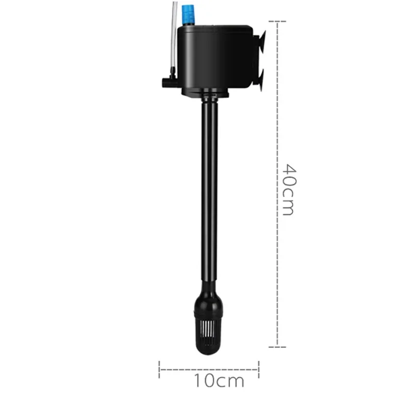 Jebo R362M Aquarium Fish Tank Filtering System Submersible Water Filter 480L/H 10W aquarium filter