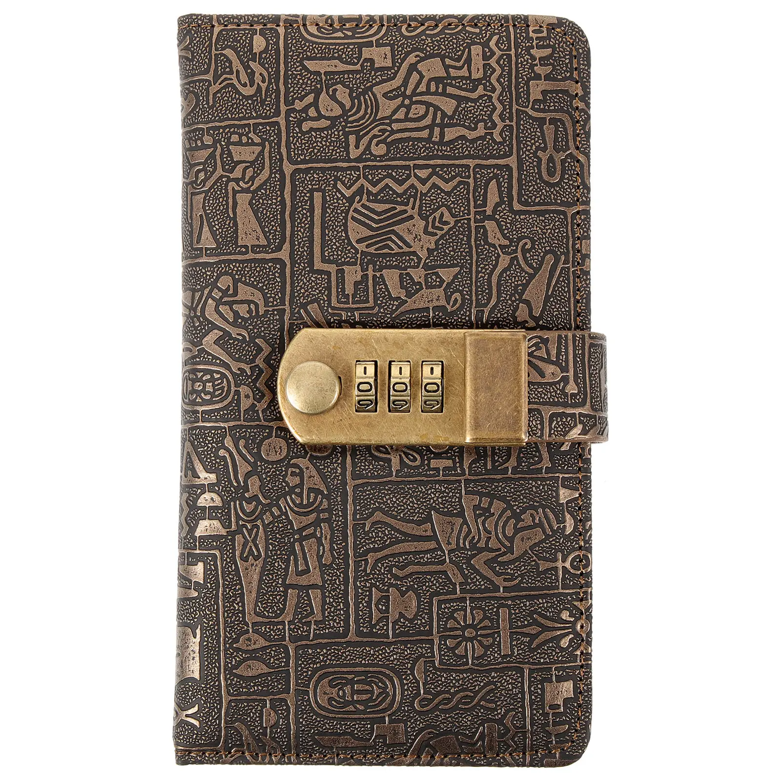 

Retro Notebook Imitation Design Secure Lock Notebook Suitable for Students Business Travel Daily Planning Journal