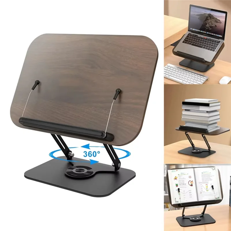 

Practical-Desktop Stand Multifunctional 360° Swivel Liftable Adjustable For Watching TV Working Smooth Without Burrs