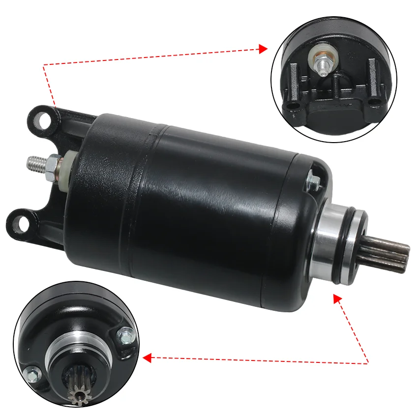 Motorcycle Parts Engine Electric Starter Motor For KTM RC250 RC390 250 390 CUP Duke ABS 2013-2017 90240001044   Moto Accessories