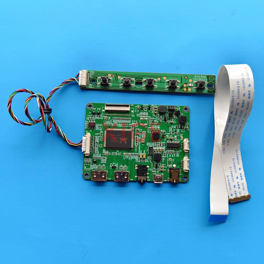 Drive Controller Board Fit LM133LF5L01 M133NWF4 G133HAN02 LM133LF1L01 LM133LF4L01 Monitor 30Pin EDP 2Mini-HDMI 1920x1080 DIY Kit