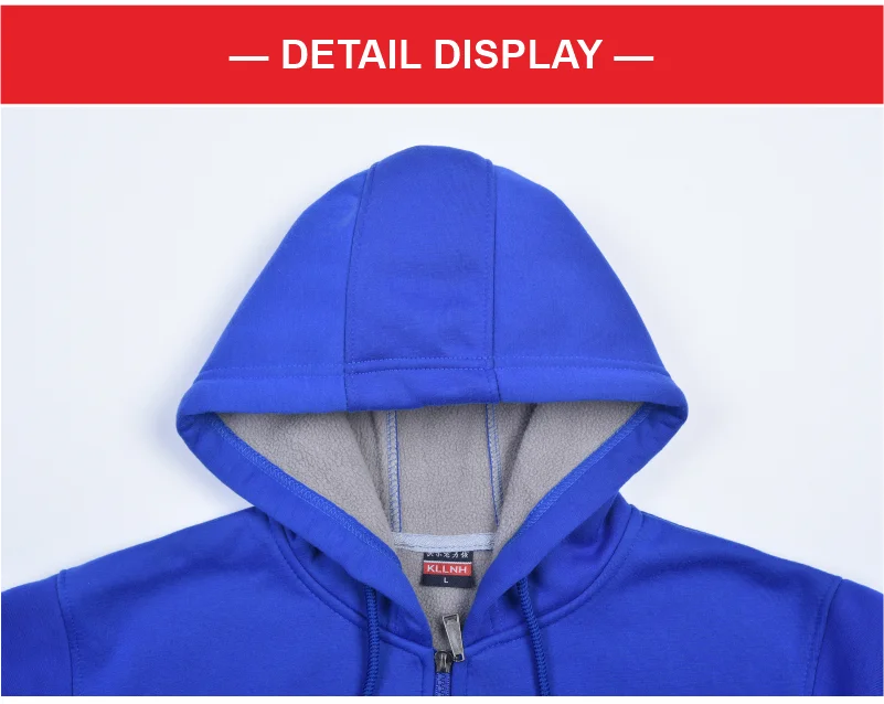 Your Own Design Text Image Customized Zipper Sweatshirt DIY Printed Embroidery Hoodie Casual Hoodie Logo Clothing Sportswear