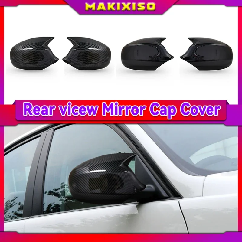 1pair For BMW E87 E81 E82 E90 E91 E92 E93 120i 128i 118d 120d 130i Rear View Side Case Trim M Style Car Rearview Mirror Caps