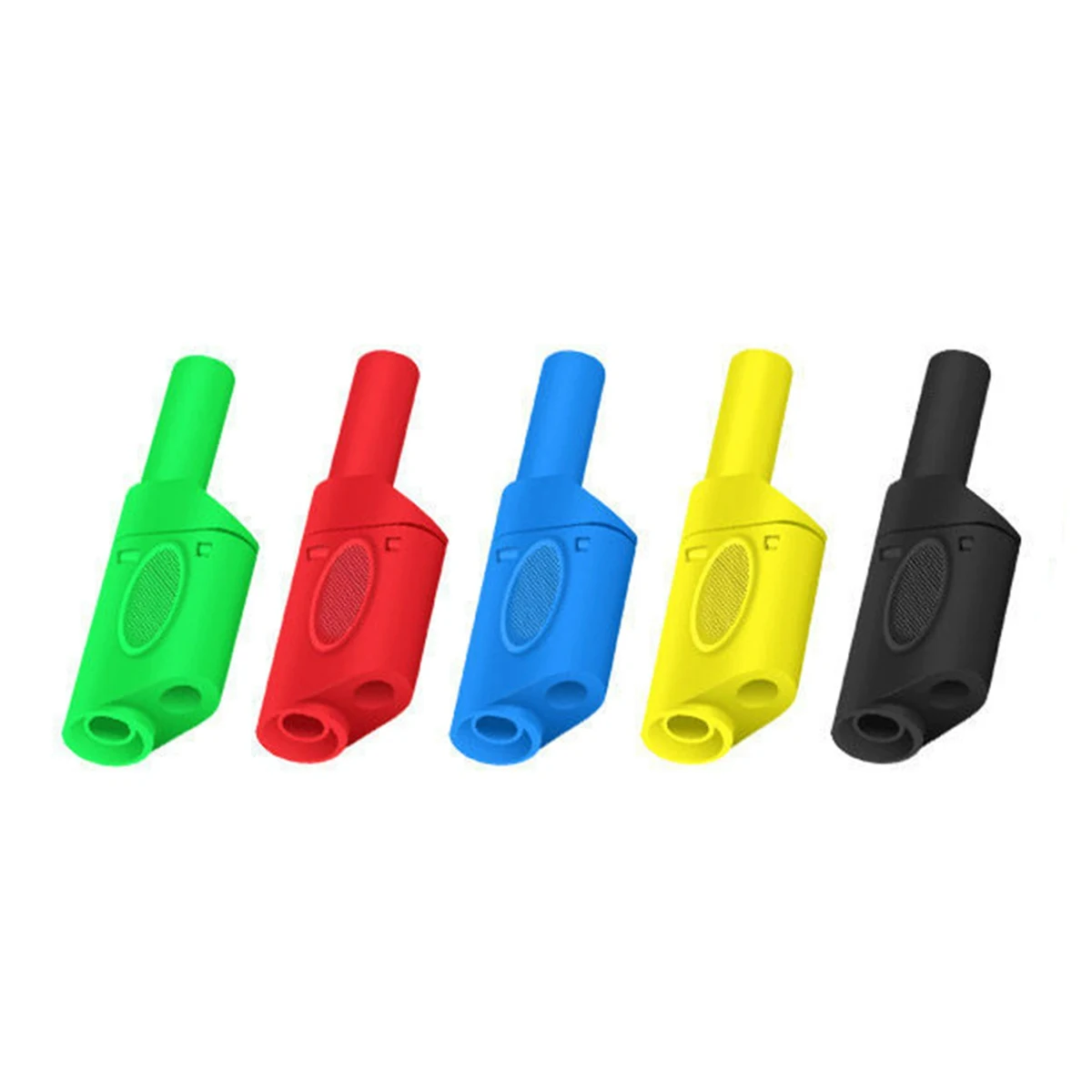 4mm Stackable  Continued Insert Sheath Banana Plug PL6-PL8 Soldering Type Connector Terminal Binding Post for Instrument Testing