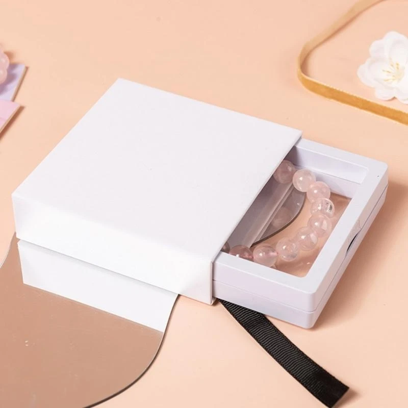 

Шкатулка для драгоценностей, подвесная шкатулка, выдвижная коробка с лентой для хранения колец, сережек