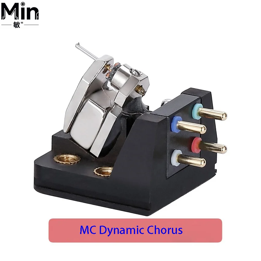 Low Output MC Moving Coil Cartridge Oval Diamond Tip Ebony Body Hifi Audio Cartridge for LP Vinyl Turntable