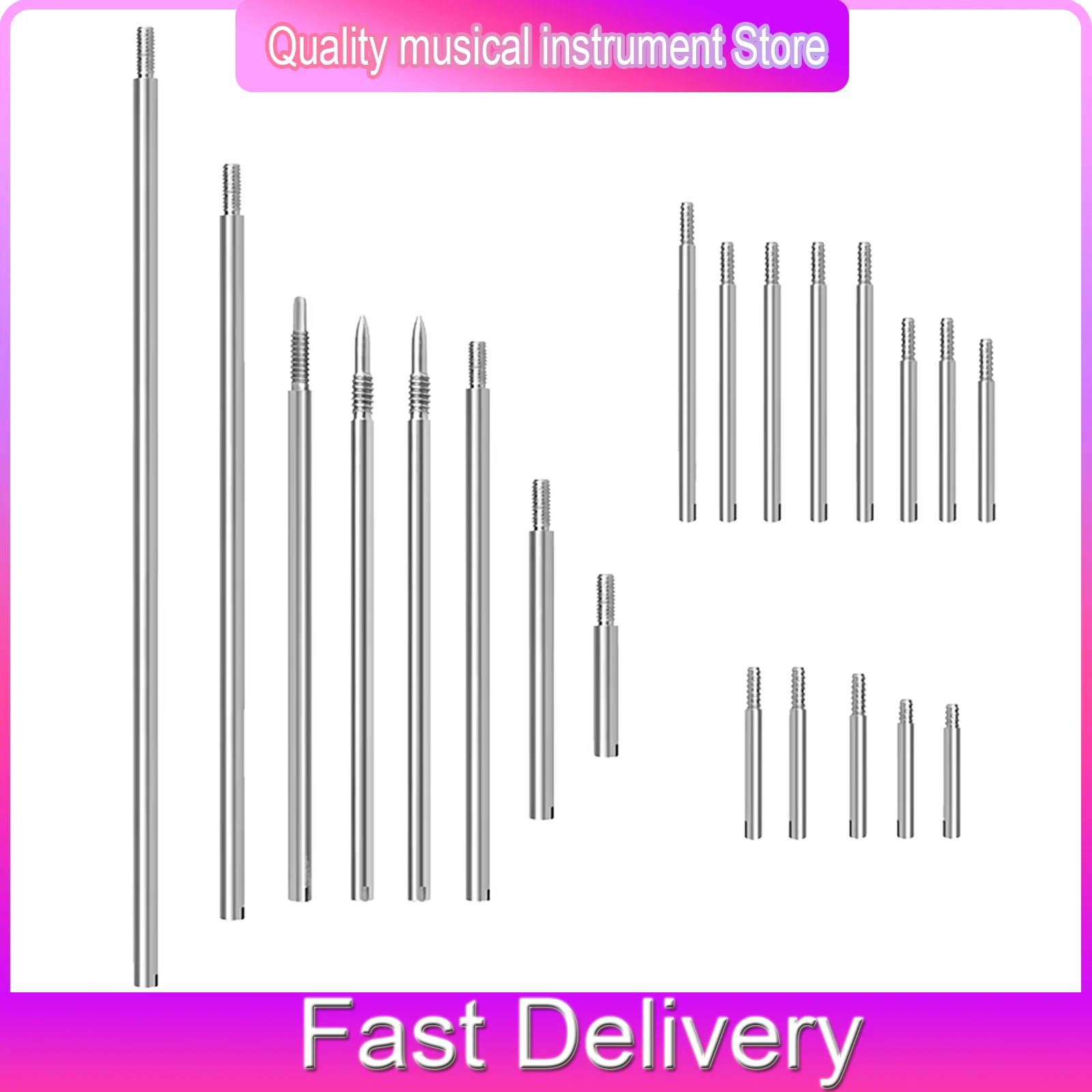 

Набор для ремонта кларнета IRIN, 21 шт./компл., стальные черные трубки, запасные части для деревянных духовых инструментов, профессиональные детали для кларнета