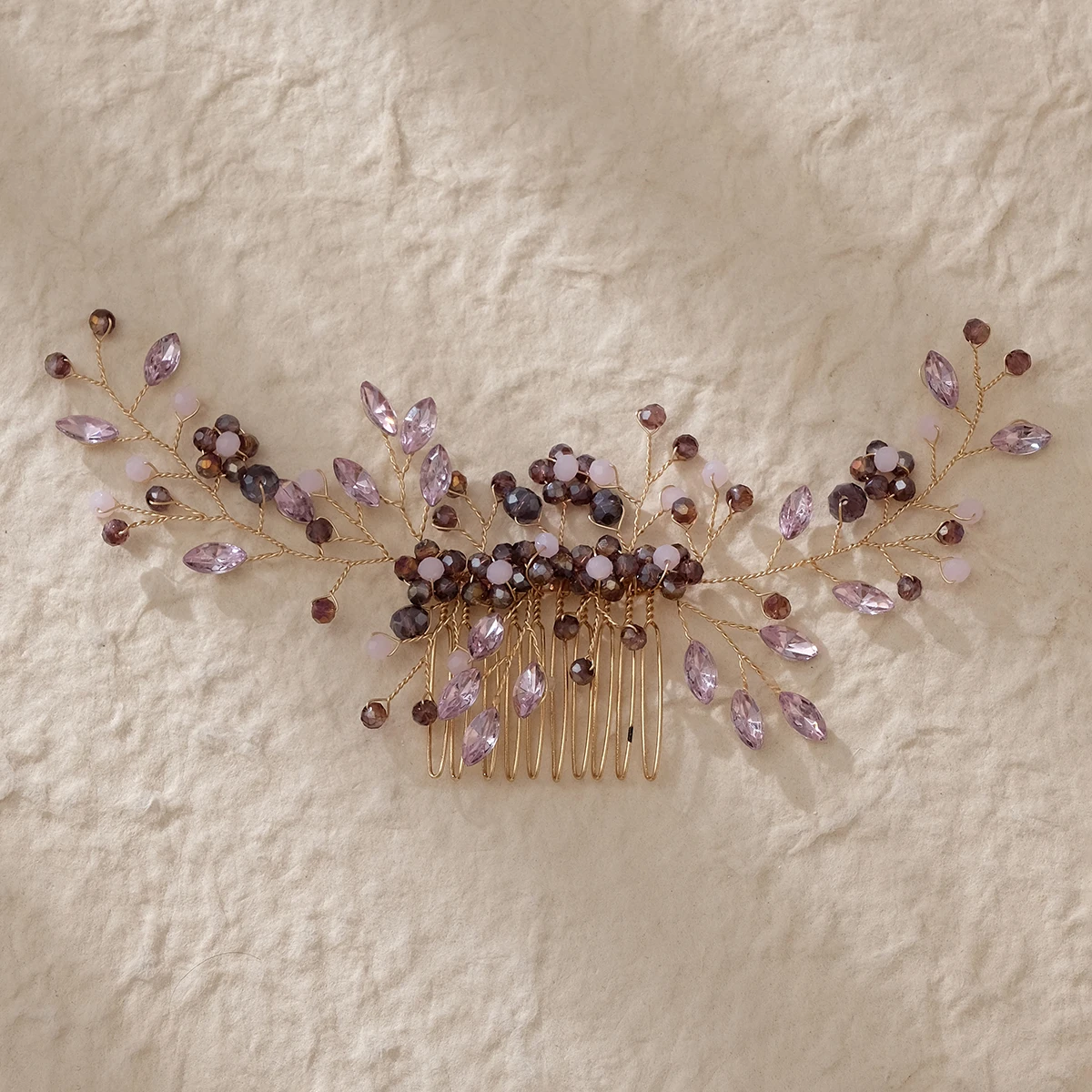 Hot Sales Shiny Rhinestones Party Hair Combs For Women Handmade Wedding Bridal Hair Accessories Retro Vintage Hairpin Lady Gift image 6