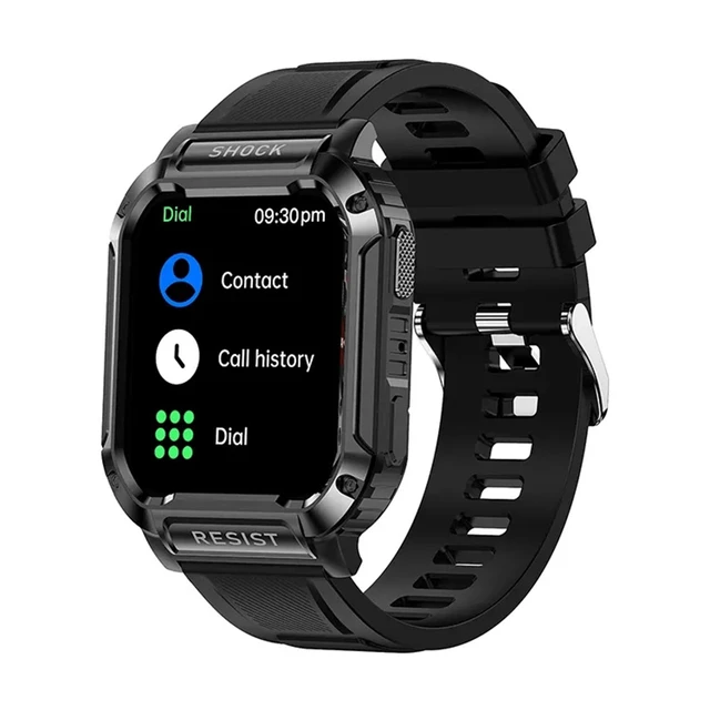 NK36 Smart Watch Men Wristwatch 1.83 Inch Bluetooth Call Music Player Health Monitoring Bracelet Outdoor Sport Smartwatch AliExpress