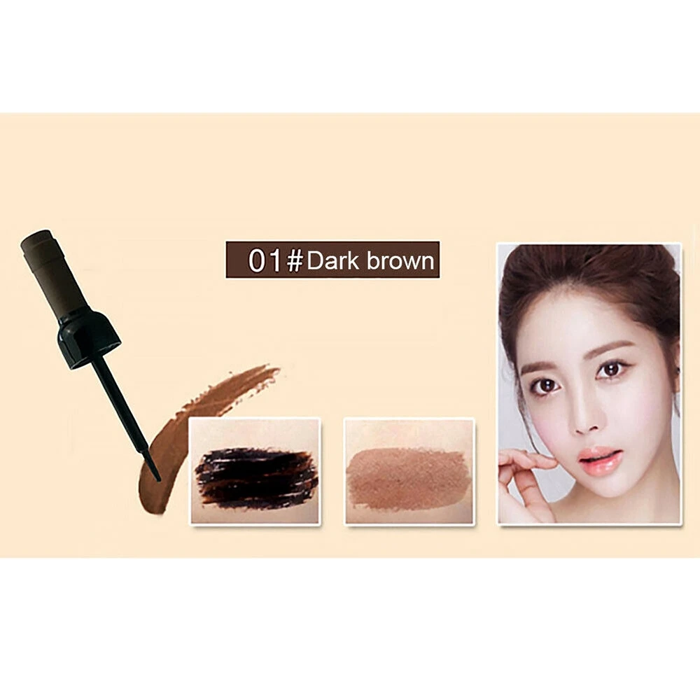 3 Color Eyebrow Enhancer Dye Permanent Eye Brow Tattoo Tint Long-lasting Waterproof Dye Eyebrow Gel Cream Make Up Cosmetic