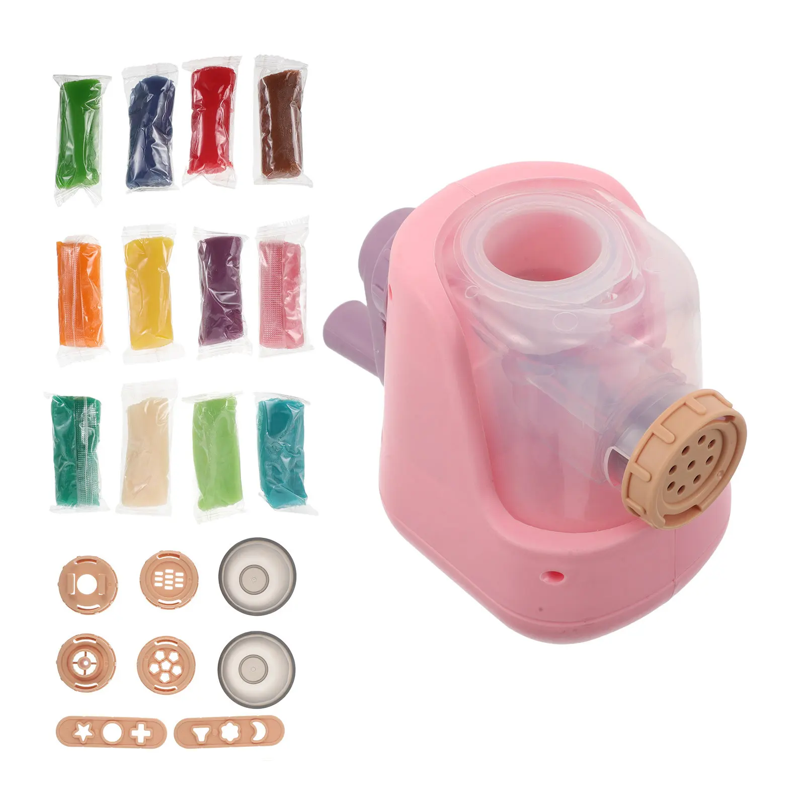 1-set-kids-diy-noodle-maker-playset-soft-dough-spaghetti-modeling-machine-pretend-play-food-crafting-tool-on