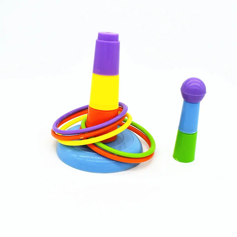 Funny Mini Ferrule Toy for Parrot Bird Training Intelligence Toy Game Colorful Rings Bird Activity Training Toy DropShipping