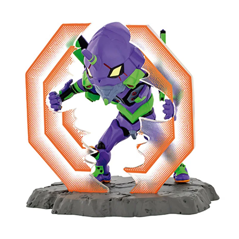 إعادة النعناع أنيمي إيفا أيانامي ري Asuka Q-النسخة Kawaii بولي كلوريد الفينيل عمل نموذج لجسم تمثال زخارف مكتب تحصيل لعبة هدية #4