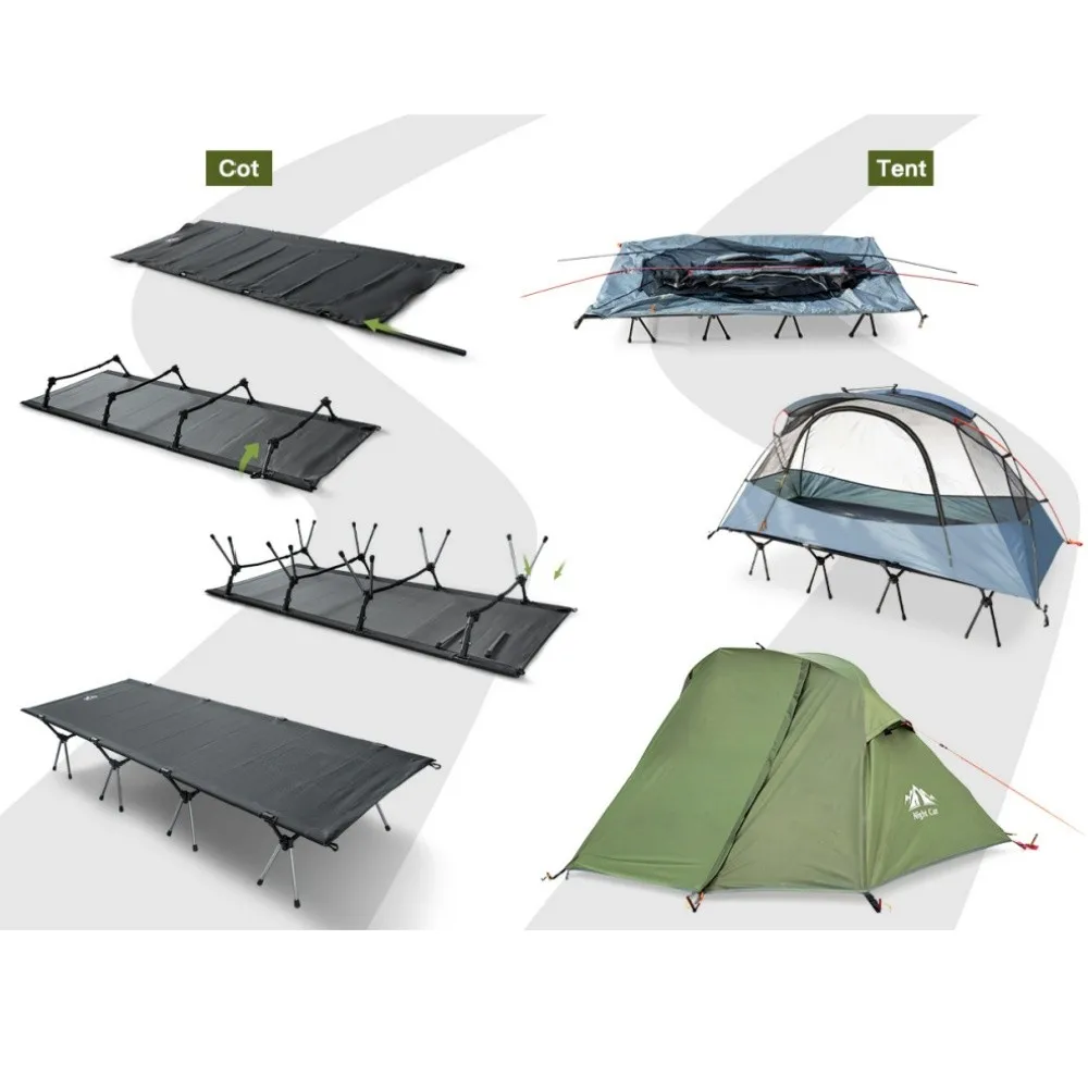 1-Person Elevated Camping Cot Tent 5