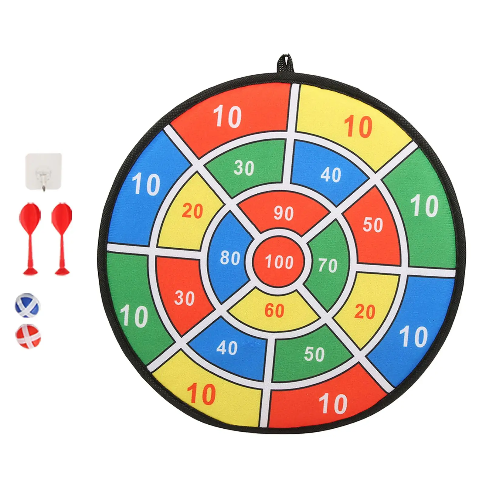 Bersaglio per freccette giocattolo per ragazzi con 20 palline, divertente gioco per feste per sport indoor e outdoor, regalo di compleanno per ragazzi e ragazze dai 3 ai 12 anni