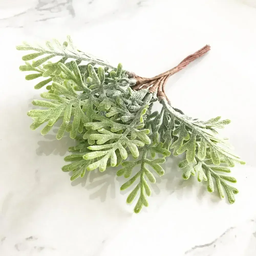 6/10/12/24/200pcs Mixed Green Plant Flower Cherry Stamen Berries Bundle DIY Christmas Wedding Cake Gift Box Wreaths Decor