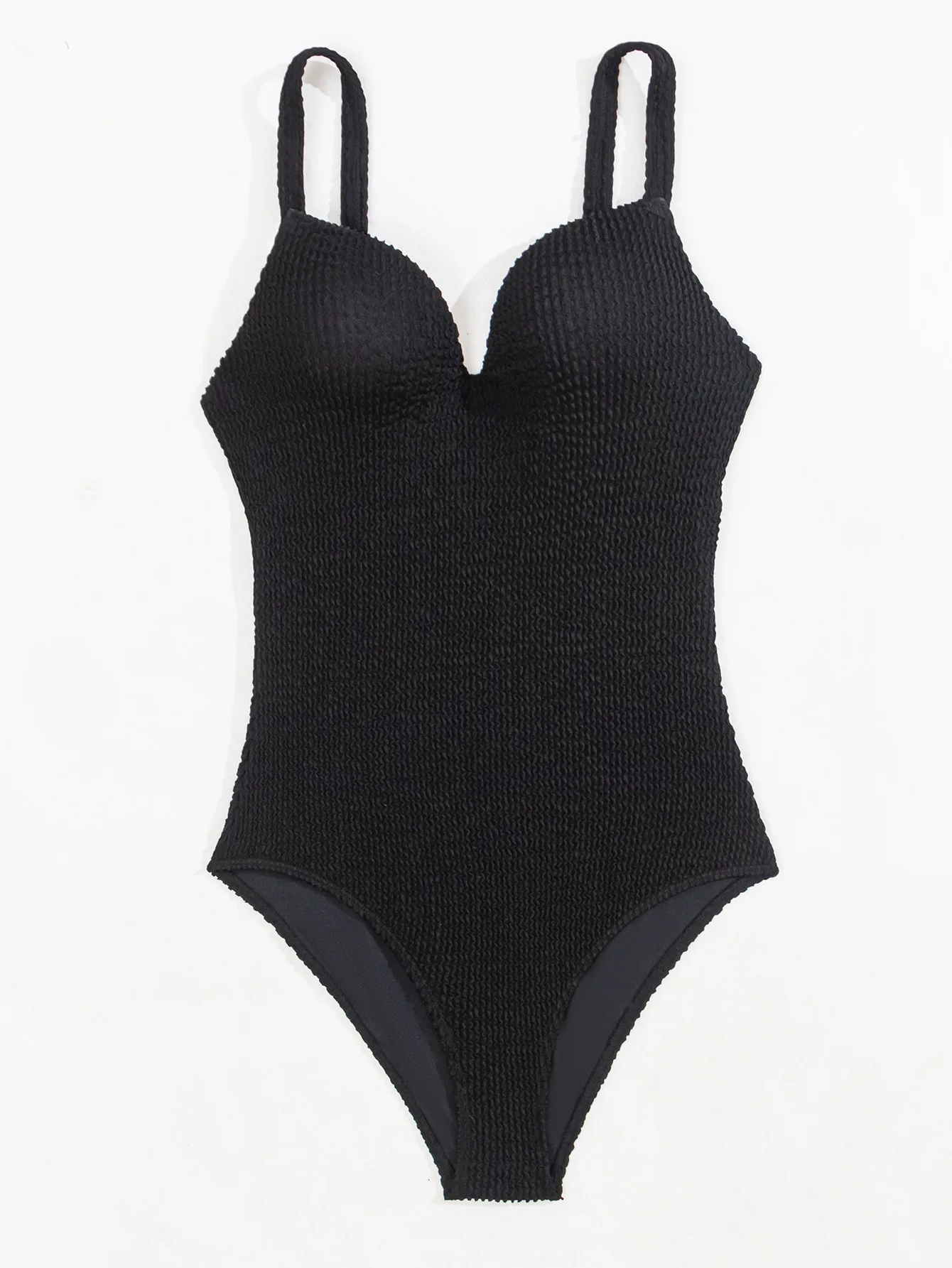 

Модный купальник пуш-ап со стальными косточками, из инновационной ткани, с формованными чашками, стильный европейский/американский купальный костюм