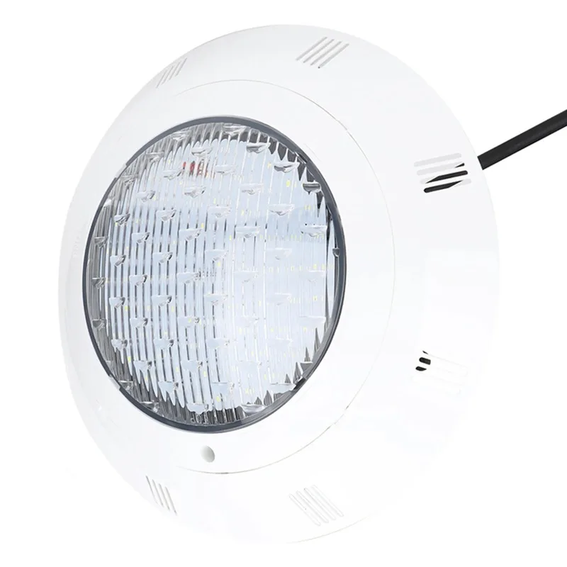 Luce per piscina AC12V 40W 360 LED Luci subacquee per piscina con luce di colore bianco