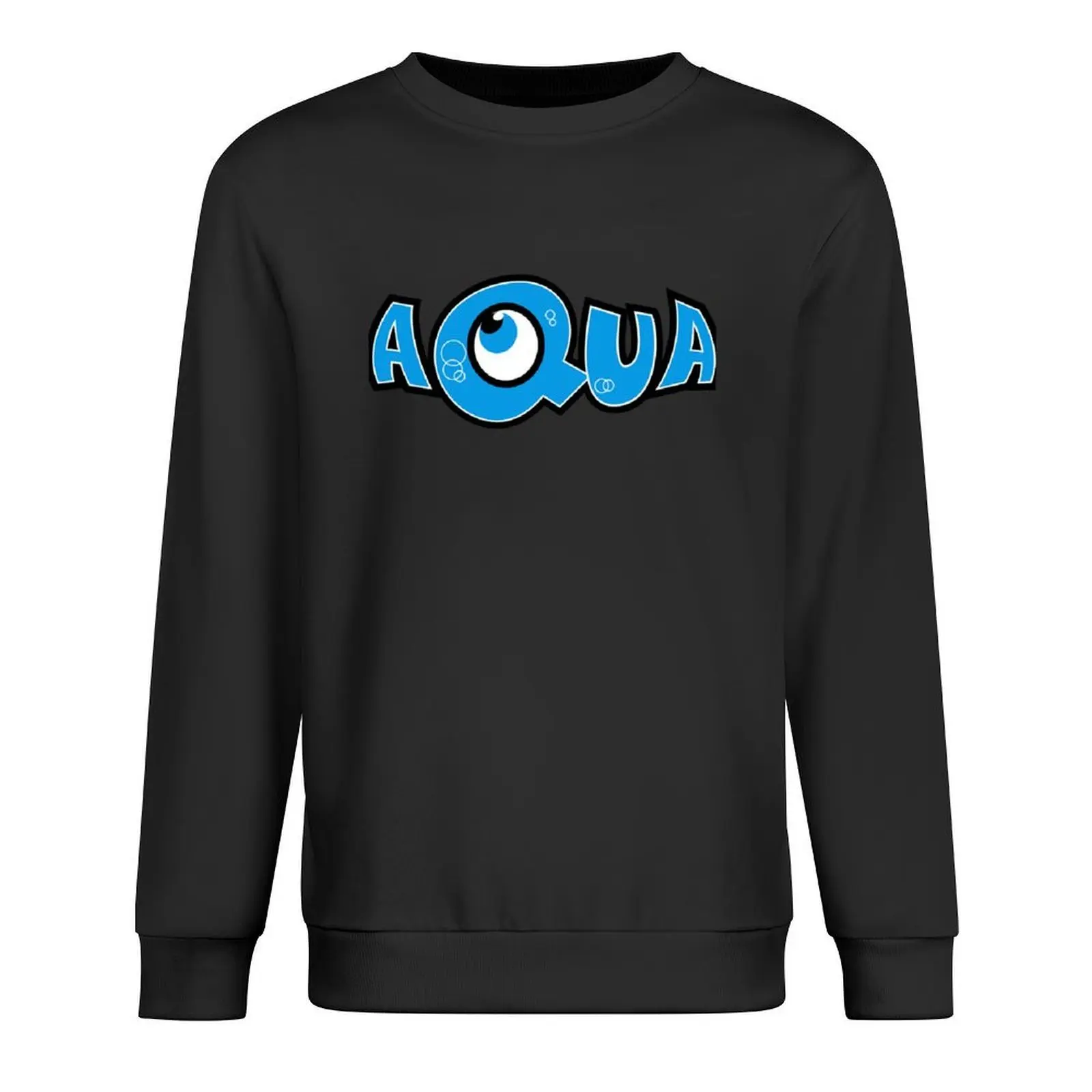 

Aqua - Band Logo Pullover men's coat autumn clothes korean autumn clothes fashion men sweatshirt male