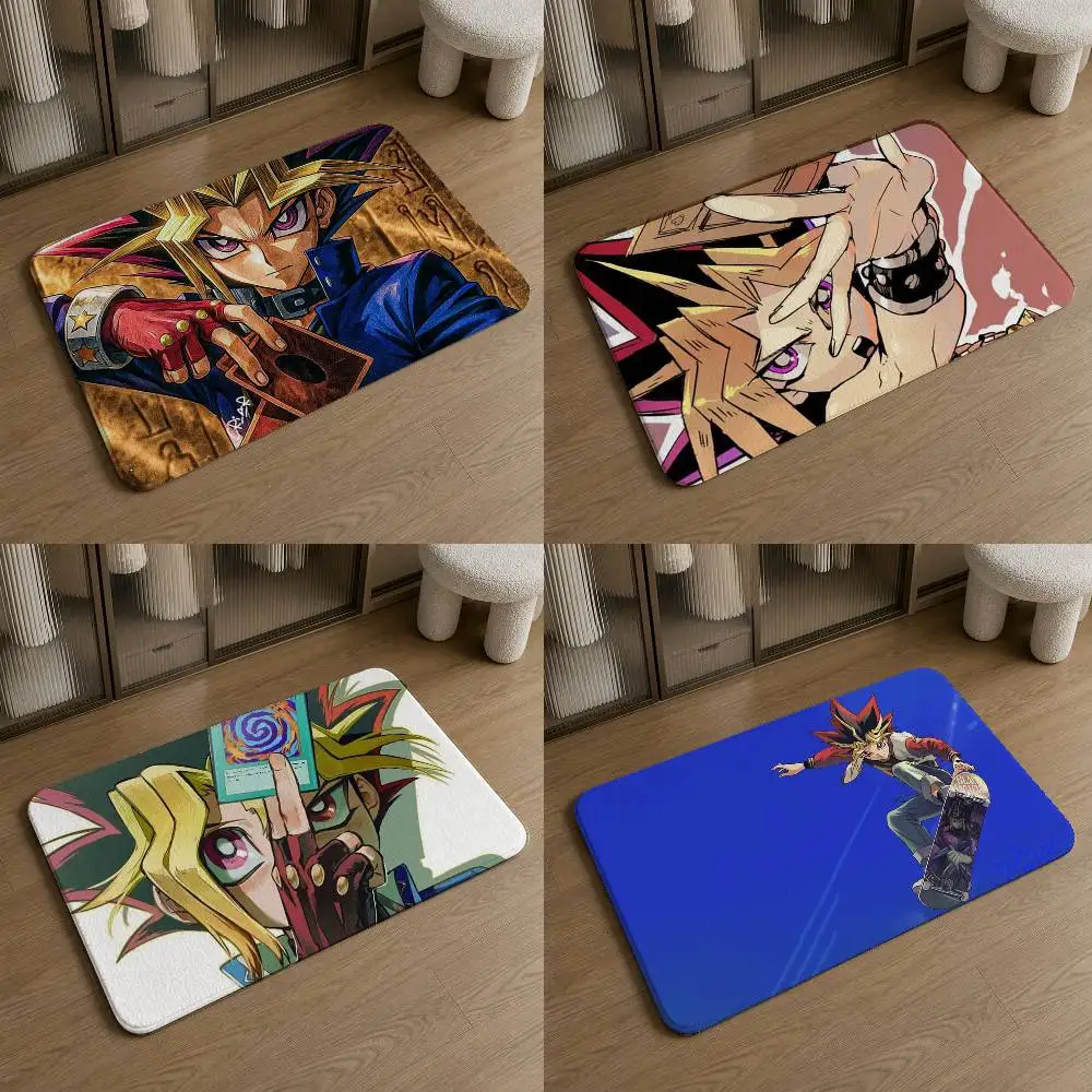 Yu-Gi-Oh Pattern Soft Washable Non-Slip Doormat for Indoor and Outdoor Home Decor
