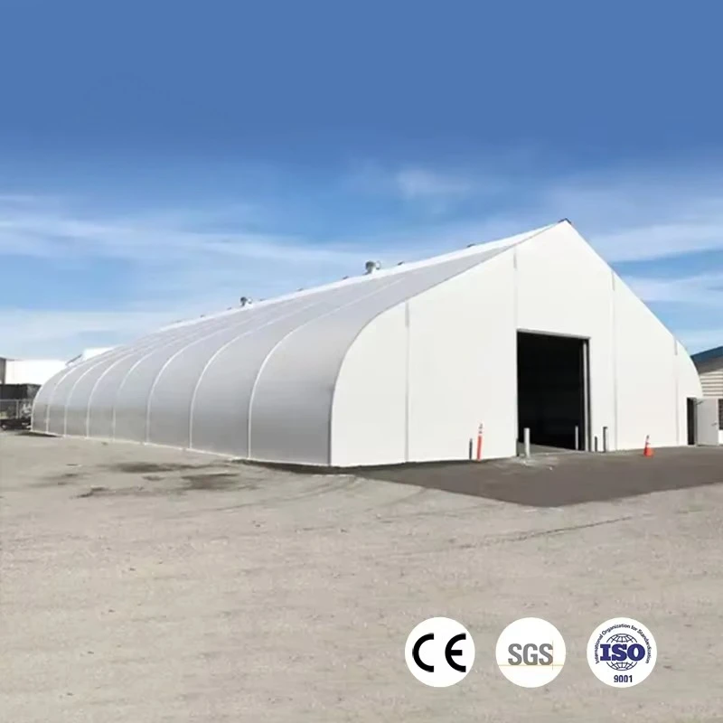 Custom Large Arched Marquee Tent Luxury Aluminum Frame Outdoor Storage Warehouse Wedding Party Event Exhibition Tent Design