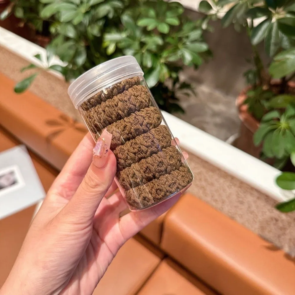 

Sweet Colorful Color Hair Ties Durable Versatile Elastic Rubber Hair Rope High Ponytail Elastic Band High Elastic Rubber Band