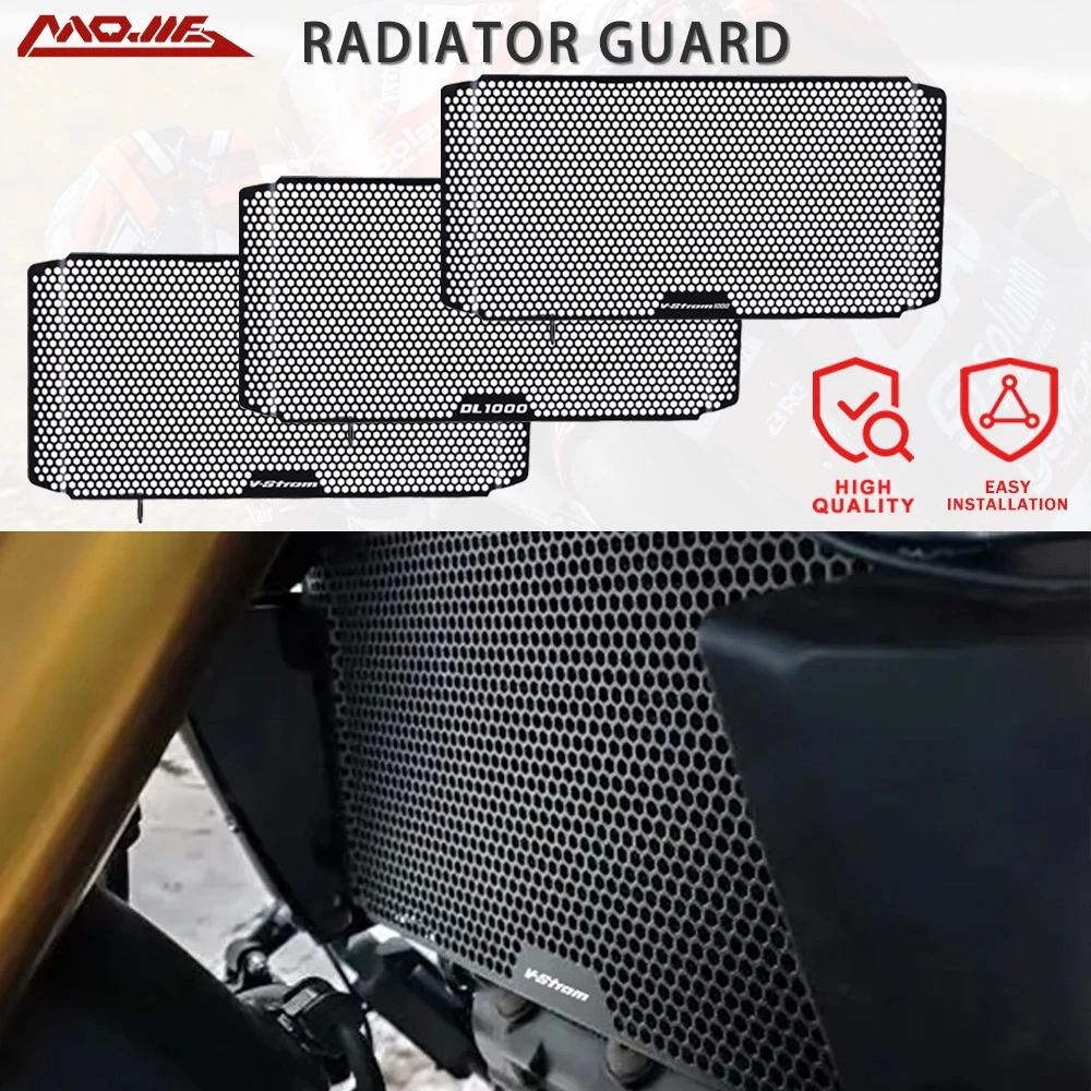 

VStrom DL1000 Radiator Guard Protection Grille Cover Protector For Suzuki V-Strom DL 1000 2013 2014 2015 2016 2017 2018 2019