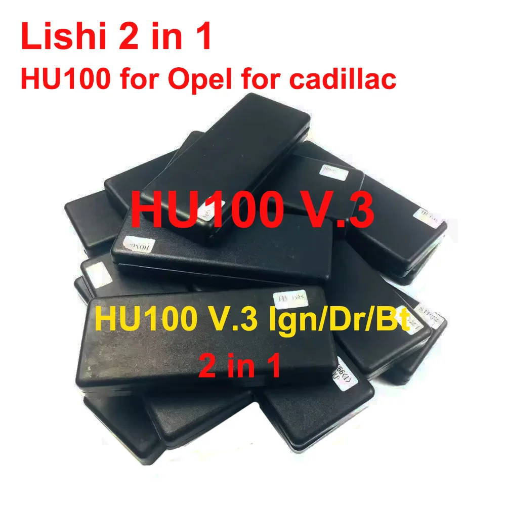 

Lishi 2 in 1 tool HU100 v.3 Ign/Dr/Bt 2-in-1 pick hu100 for Opel for cadillac