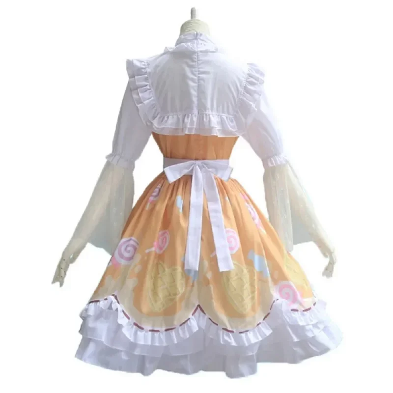 Identität V Cosplay Kostüm Mechaniker Candy Girl Kostüm Cosplay Sweetie Lolita Kleid Party Alltag Kleid Kostüm Komplettset