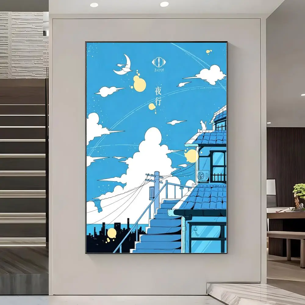 Band Y-yorushika Poster Poster Artistic Stylish Wall Art For Home Office Bathroom‌ Decor Living