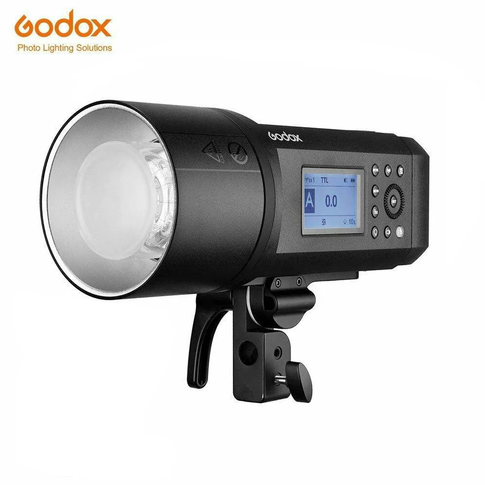 Godox AD600Pro Camera godox studio Flash Light Portable Outdoor Flash 1/8000s TTL HSS 38W LED Built-in X System Li-on Battery