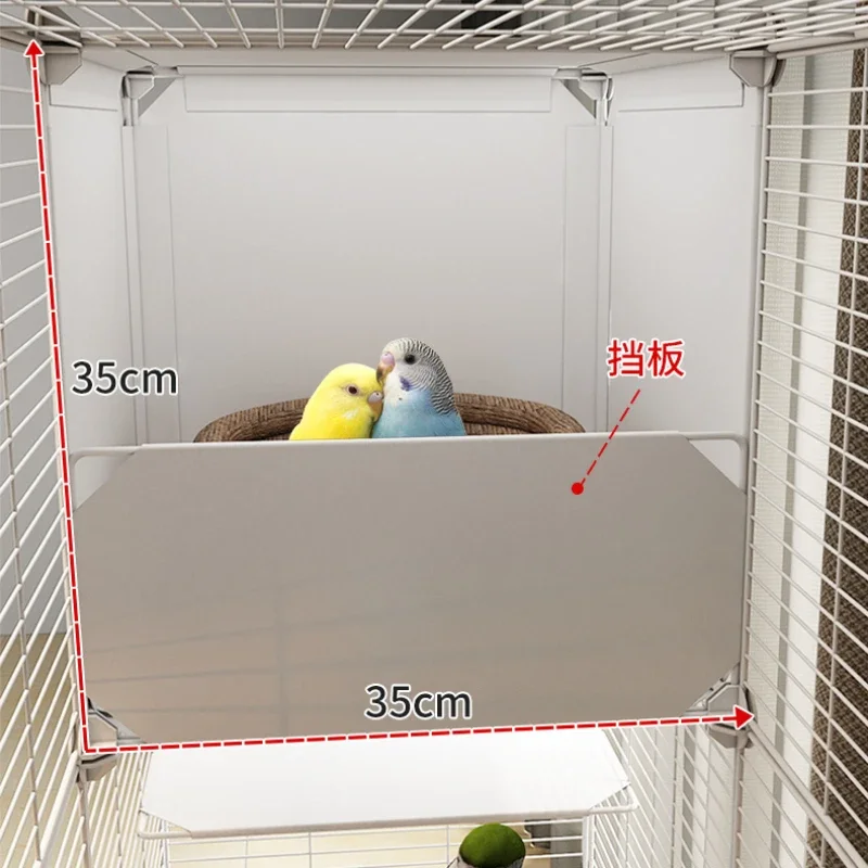 Reprodução ao ar livre Canari Bird Gaiolas, Grande Budgie Parrot Stand, Alimentador de pássaros, Pigeon Cage, Pet Products