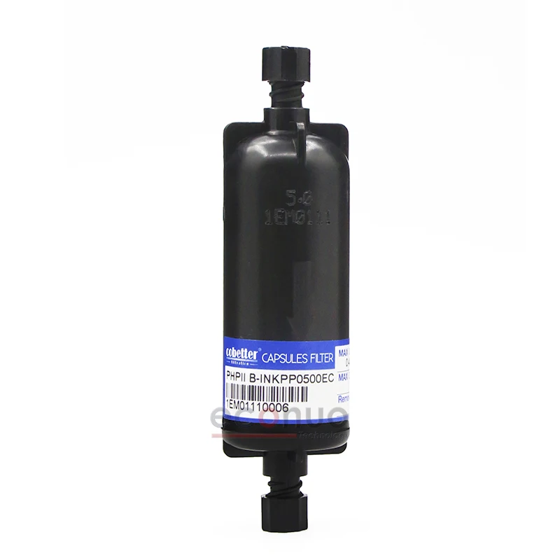 Cobetter PHPIIB-INKPP0500EC Capsule Black Ink Filter 5 Microns for Inkjet Textile Printer High-Quality Printer Filter