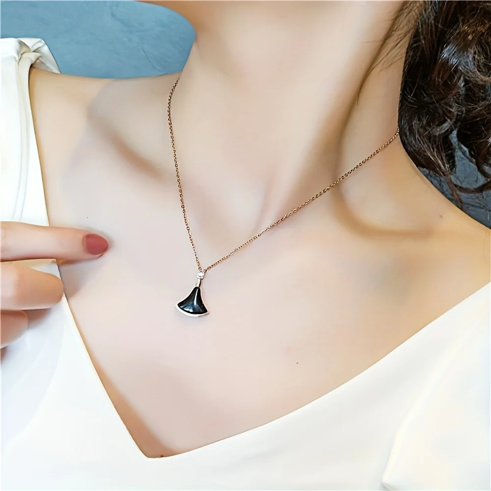 10/20/30/50Pcs/Lot Classic Minimalist Women\'s Stainless Steel Necklace, Fashion Elegant Daily Party Jewelry Accessories