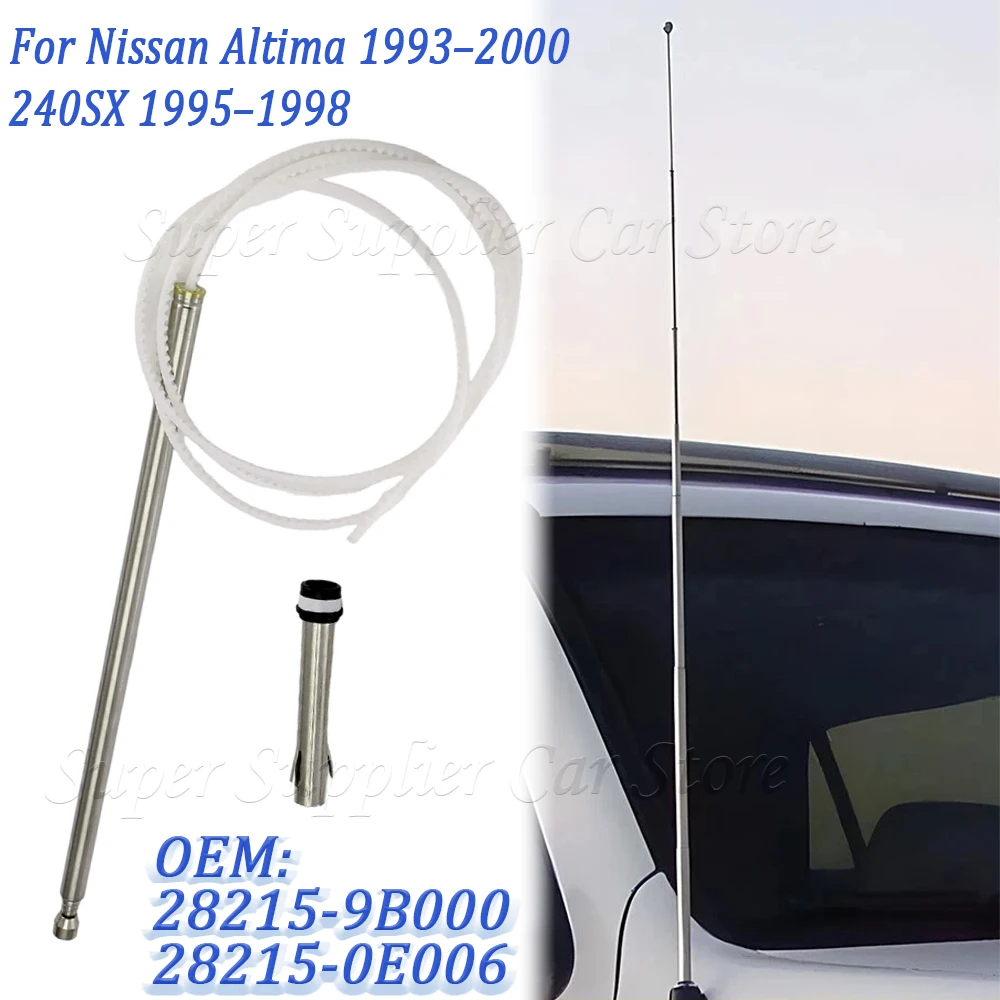 New For Nissan Altima 1993–2000 240SX 1995–1998 Pathfinder 1997–2004 Maxima 1995–2003 Power Antenna Mast 28215-9B000 28215-0E006