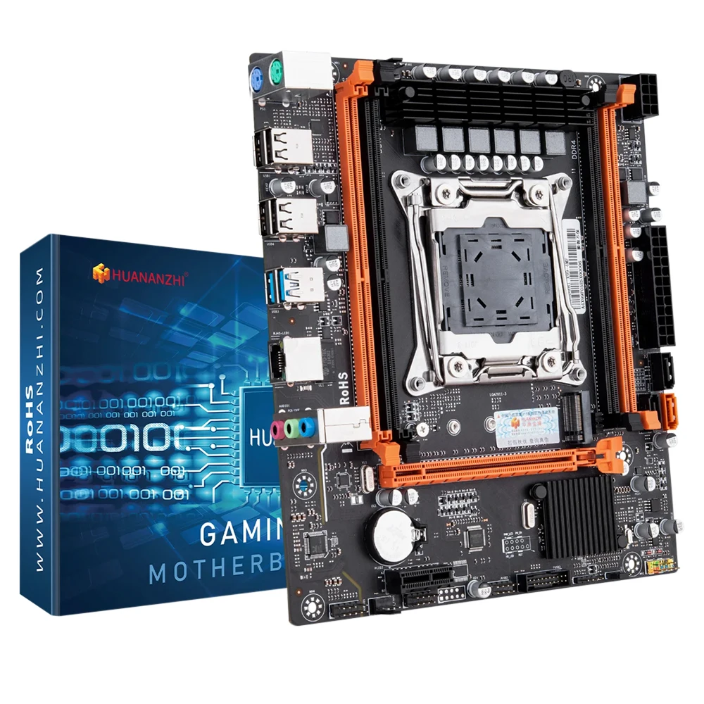

HUANANZHI X99-4MF Motherboard Supports Intel LGA2011-3 Platform Processor 4xDDR4 128GB M.2 2280 NVME PCIEX4 3.0 Motherboard