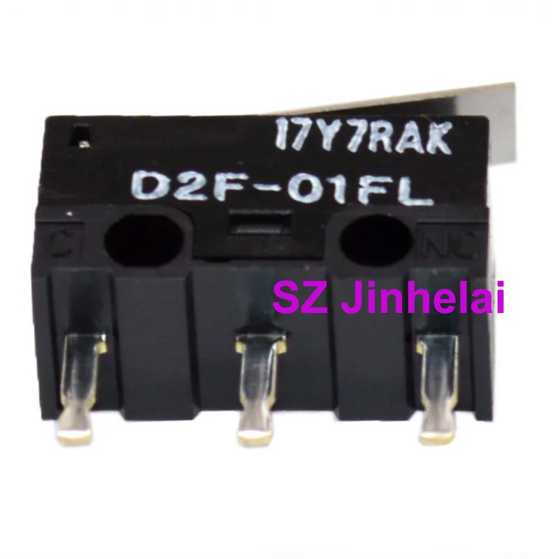 10pcs Authentic Original Omron Mouse Micro Switches D2F-01F F-3-7 01 01L 01FL 01FL3 01-D3 01L3 01F-T D2F