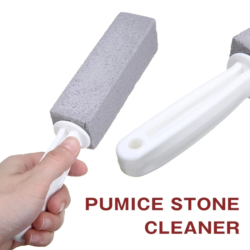 Pumice Stone For Toilet Cleaning Brush Pumice Stone Toilet Bowl Cleaner with Handle Pumice Stone Toilet Brush