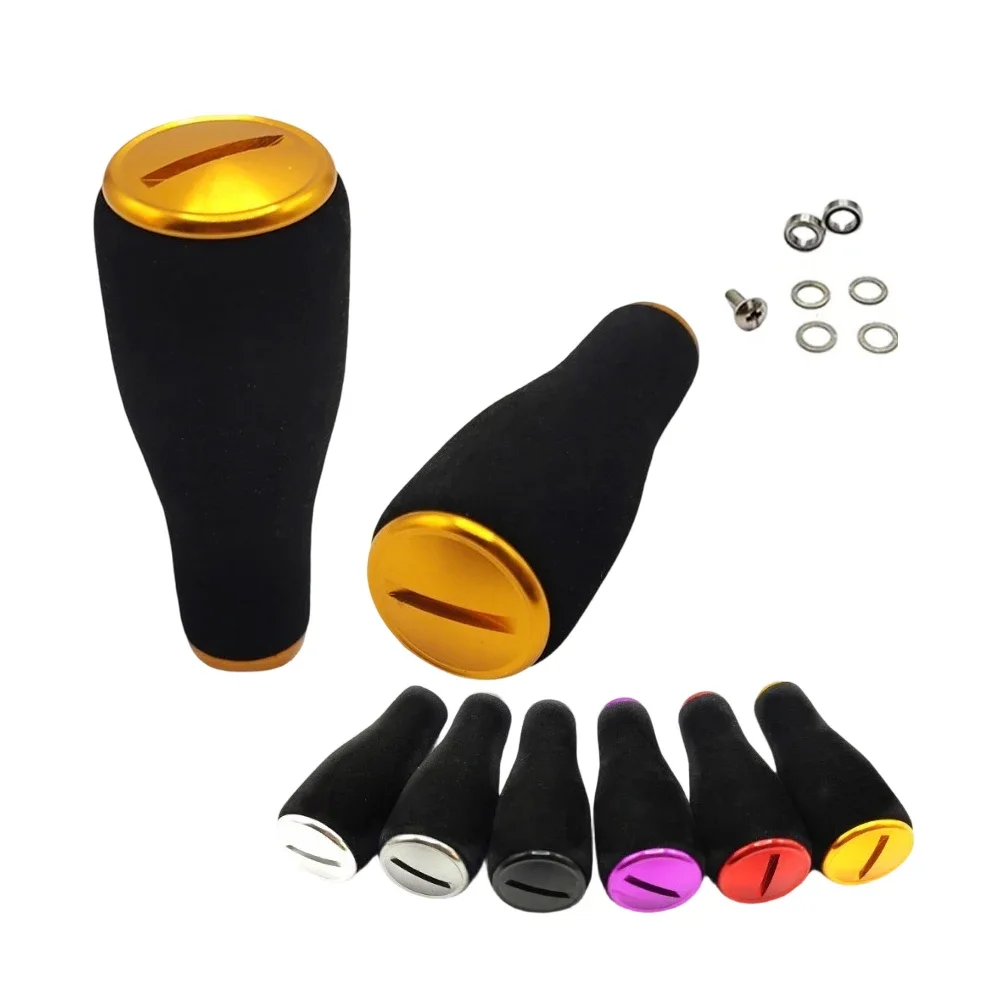 EVA Knob Replacement Parts Fishing Tool 57.2*22.7mm Baitcasting Knob Compact Design Easy Installation Precision Machining