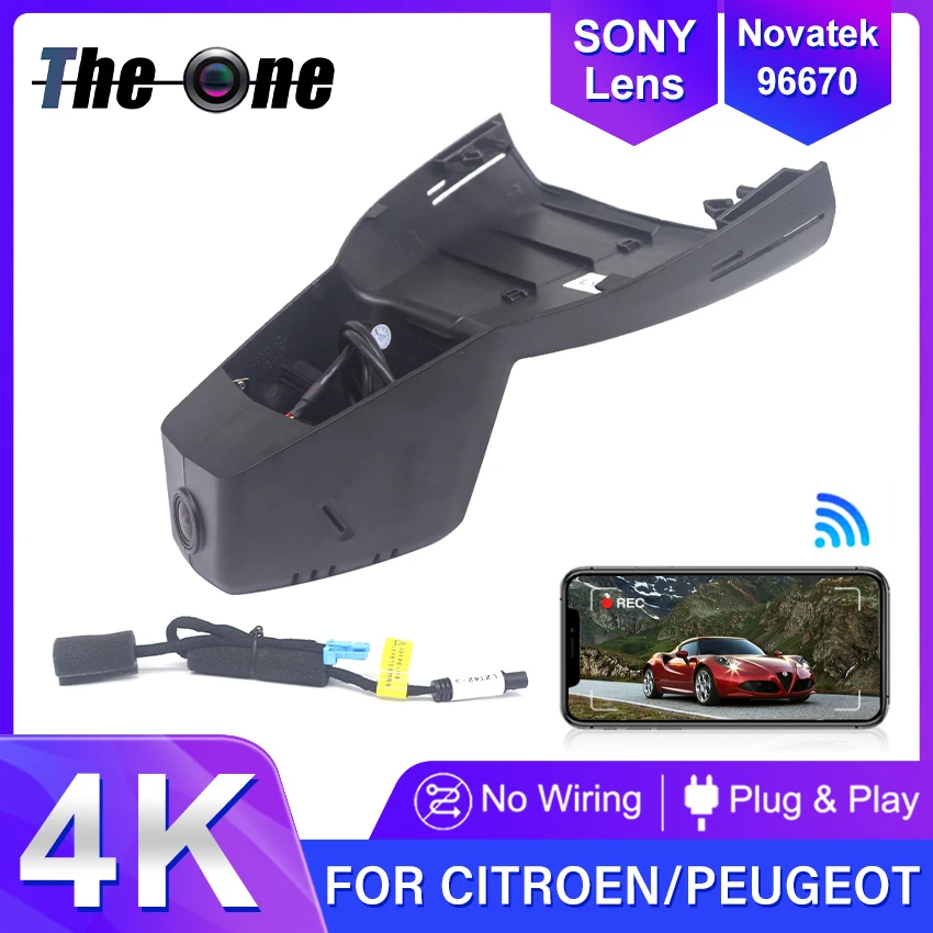 

Car DVR for Peugeot 308 2021 to 2023,for Citroen C5 X 2021 to 2023,for Vauxhall Astra 2022 2023, 4K Dash Cam Camera