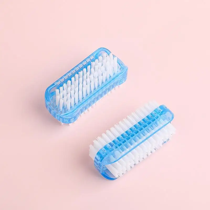 5-delige dubbelzijdige nagelreinigingsborstel, manicure- en pedicurehulpmiddel, ideaal voor vingernagels en teennagels