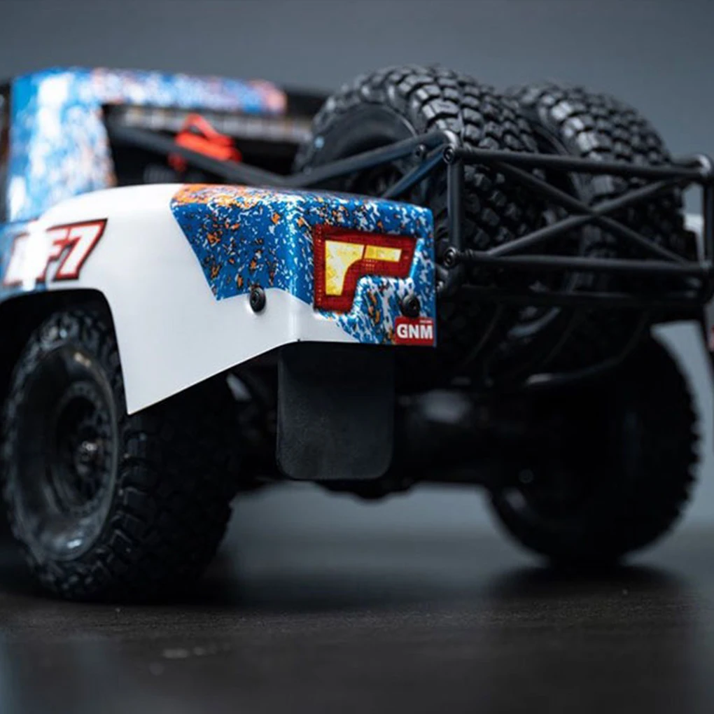 YK 4072 DF7 V2 1/7 coche de Control remoto 4WD modelo sin escobillas 6S eje recto trasero desierto camión corto coche todoterreno sobre orugas eléctrico