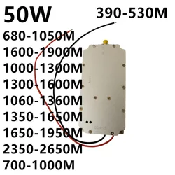 50W 680-1050MHZ 700-1000MHZ1060-1360MHZ 1350-1650MHZ1650-1950MHZ2350-2650MHZ Wzmacniacz mocy NOISE GENERATOR Z cyrkulatorem