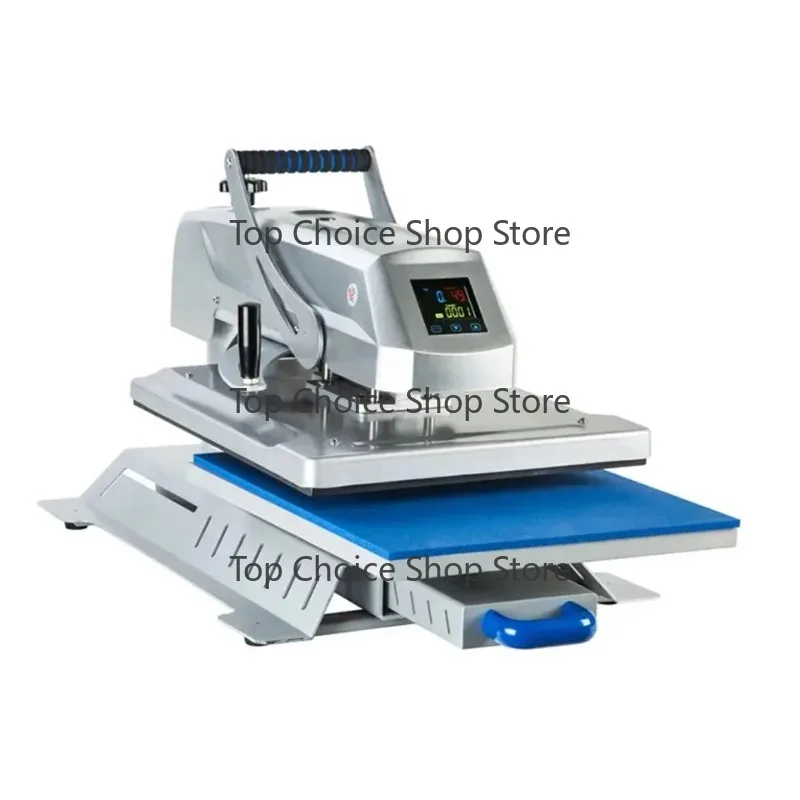 High‑pressure Swing‑head Heat Transfer Equipment Textile Fabric Pattern Hot Stamping Processing Machine 6