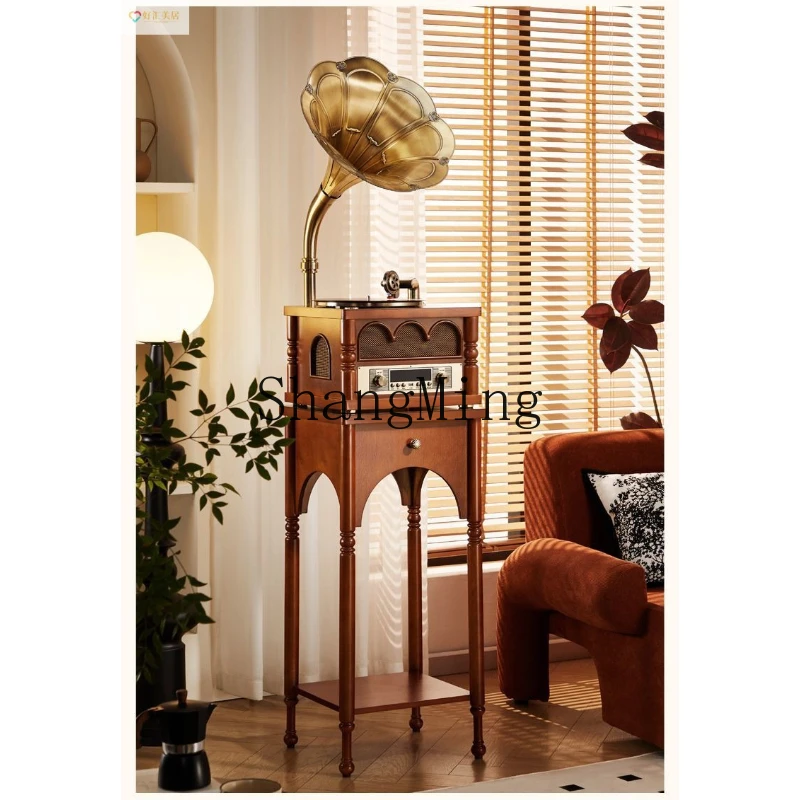 

ZYYrecord player, retro record player, soft audio ornament, antique phonograph, living room home