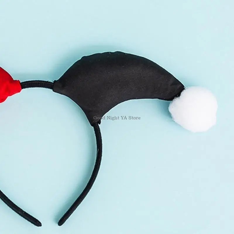 Devil Horn Headband Halloween Make-up Cosplay Hairband for Shoot Movie