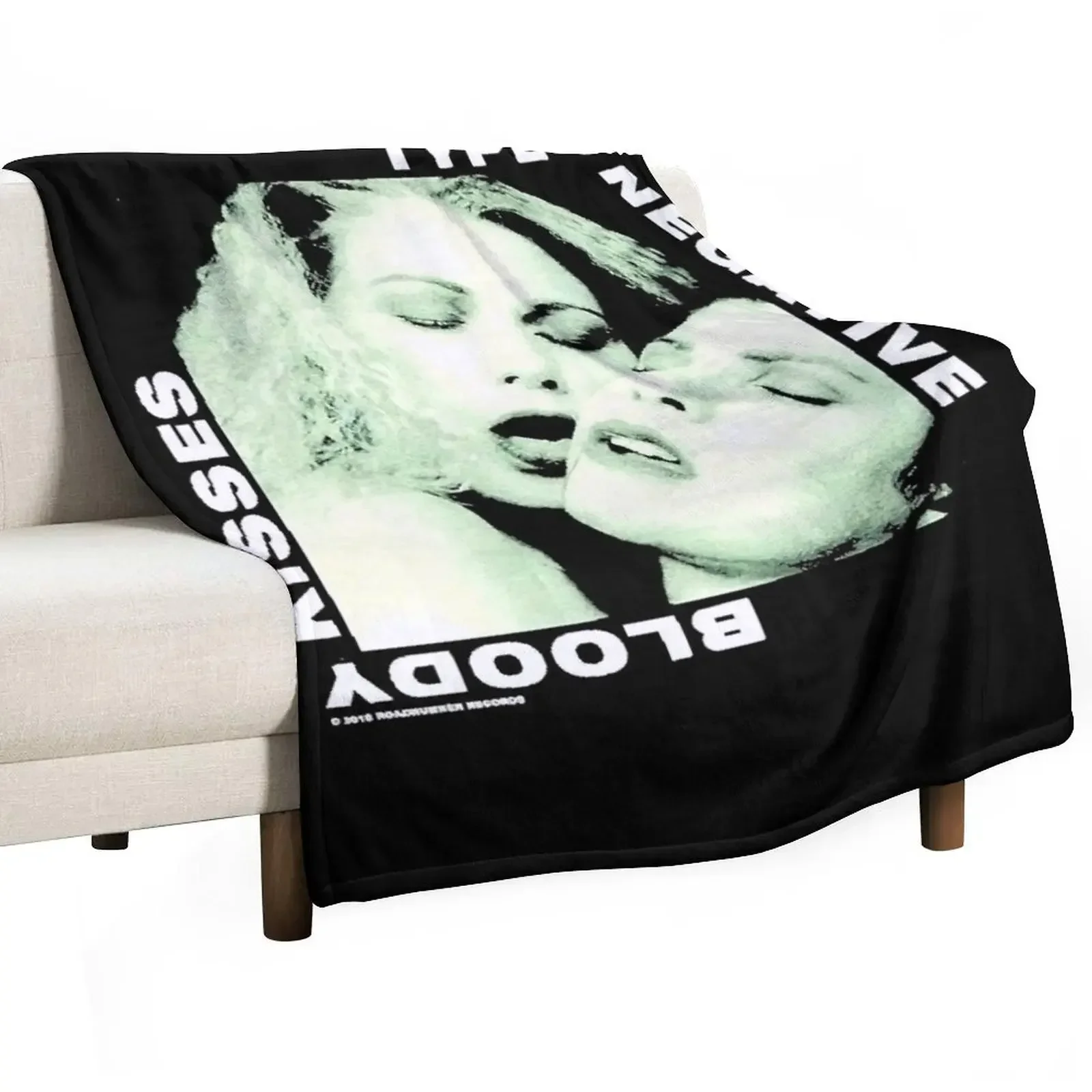 

Type O Negative Bloody Kisses Throw Blanket Soft Plush Plaid Soft Plaid Furry Blankets