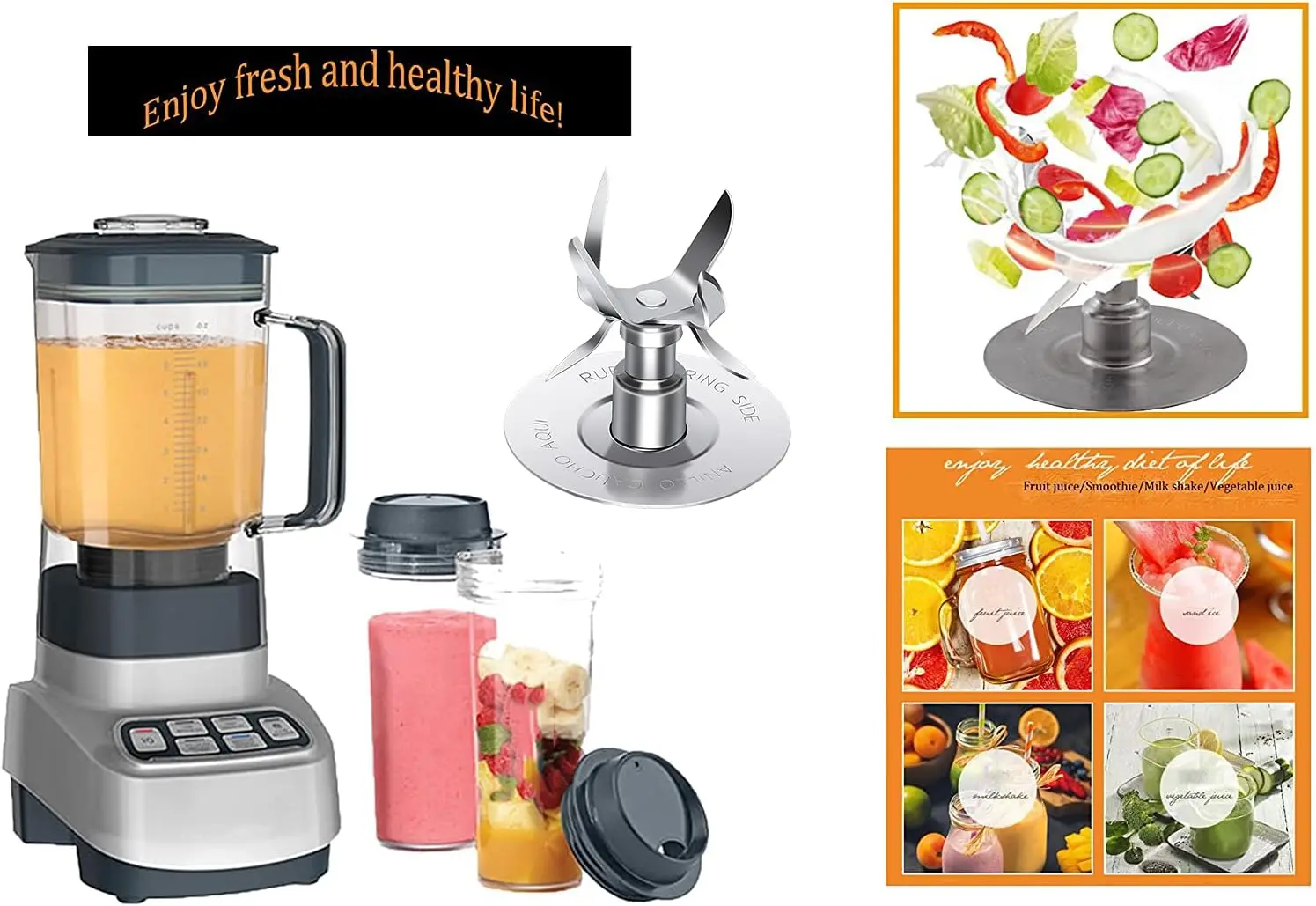 Blades for Oster 6 Leaf Juicer Mixers Knife Blender Blade